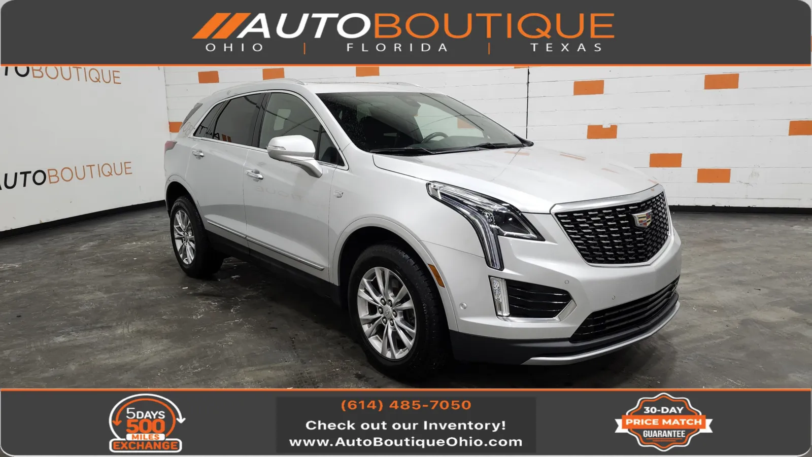Silver 2020 Cadillac XT5 Premium Luxury FWD for sale in Columbus, OH