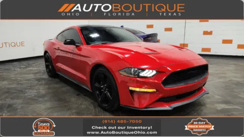 Red 2021 Ford Mustang EcoBoost for sale in Columbus, OH