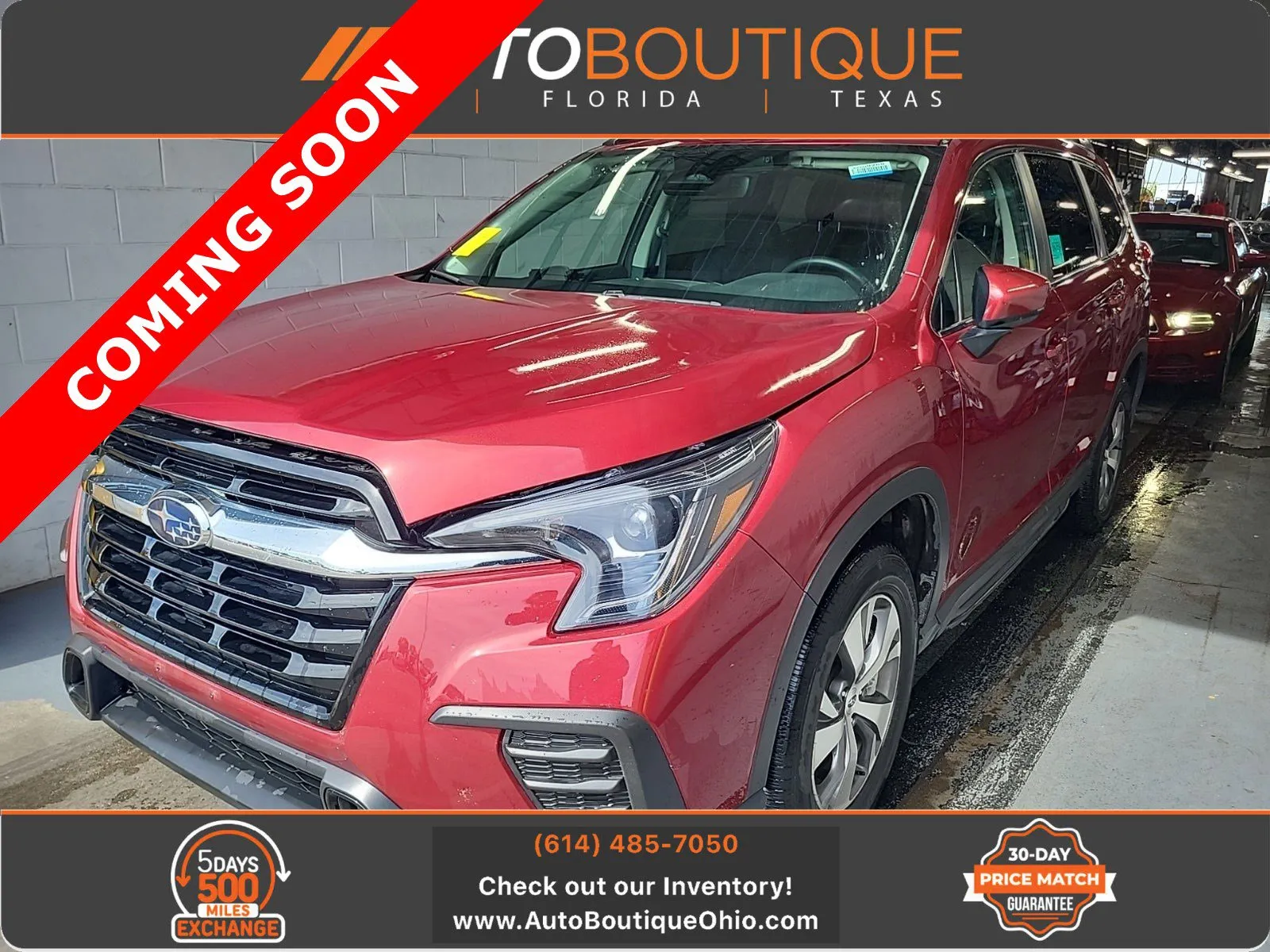 Red 2025 Subaru Ascent Premium for sale in Columbus, OH