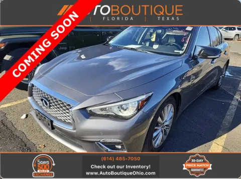 Gray 2021 INFINITI Q50 3.0t LUXE for sale in Columbus, OH