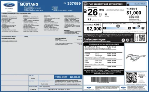 Photos of 2015 Ford Mustang EcoBoost for sale in Columbus, OH at Auto Boutique Ohio