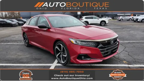 Red 2022 Honda Accord Sedan Sport for sale in Columbus, OH