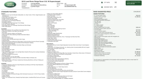 Photos of 2019 Land Rover Range Rover Supercharged LWB for sale in Columbus, OH at Auto Boutique Ohio