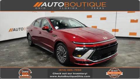 Red 2025 Hyundai Sonata Hybrid Limited for sale in Columbus, OH