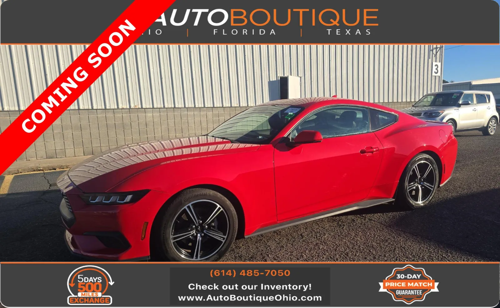 Red 2024 Ford Mustang EcoBoost Premium for sale in Columbus, OH