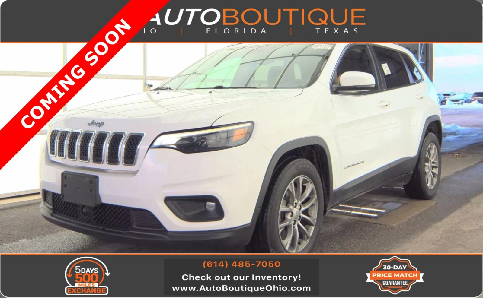 White 2021 Jeep Cherokee Latitude Plus for sale in Columbus, OH