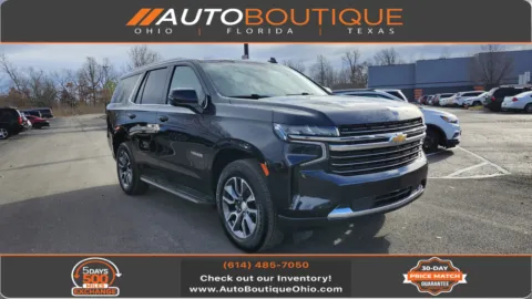Blue 2021 Chevrolet Tahoe LT for sale in Columbus, OH