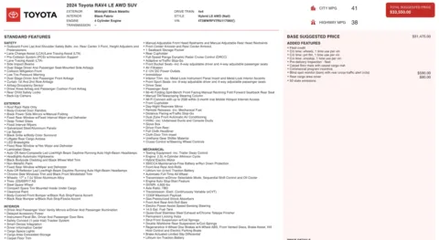 Photos of 2024 Toyota RAV4 Hybrid LE for sale in Columbus, OH at Auto Boutique Ohio