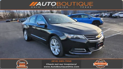 Black 2018 Chevrolet Impala Premier for sale in Columbus, OH