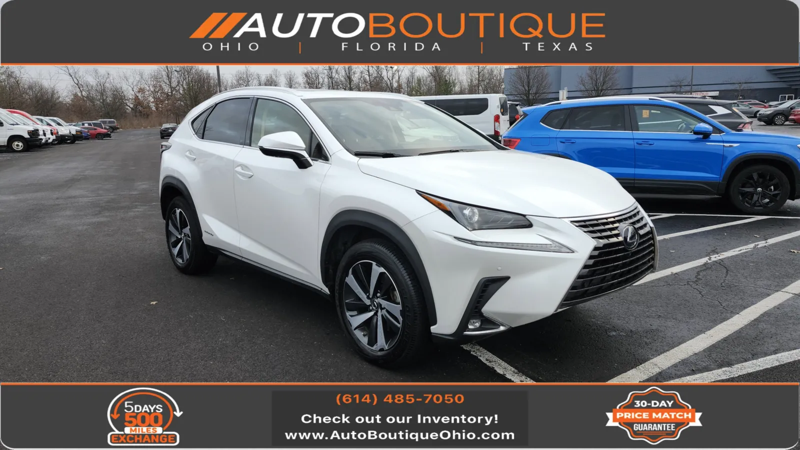 Used 2021 Lexus NX 300h for sale in Columbus, OH at Auto Boutique
