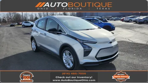 Silver 2023 Chevrolet Bolt EV 1LT for sale in Columbus, OH