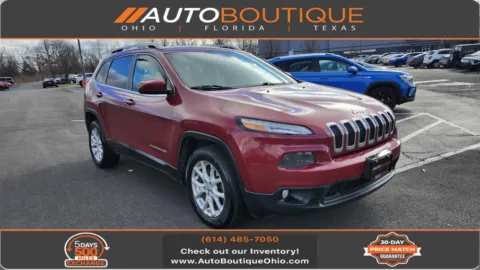 Red 2014 Jeep Cherokee Latitude for sale in Columbus, OH