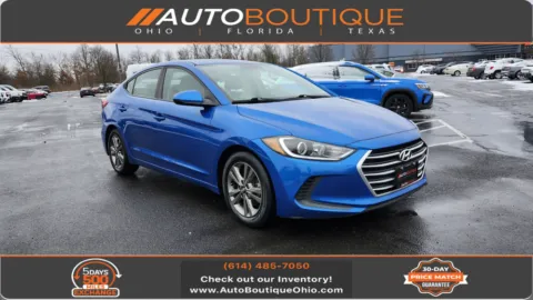 Blue 2018 Hyundai Elantra SEL for sale in Columbus, OH