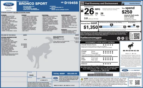 More photos of 2022 Ford Bronco Sport Big Bend at Auto Boutique Ohio, OH