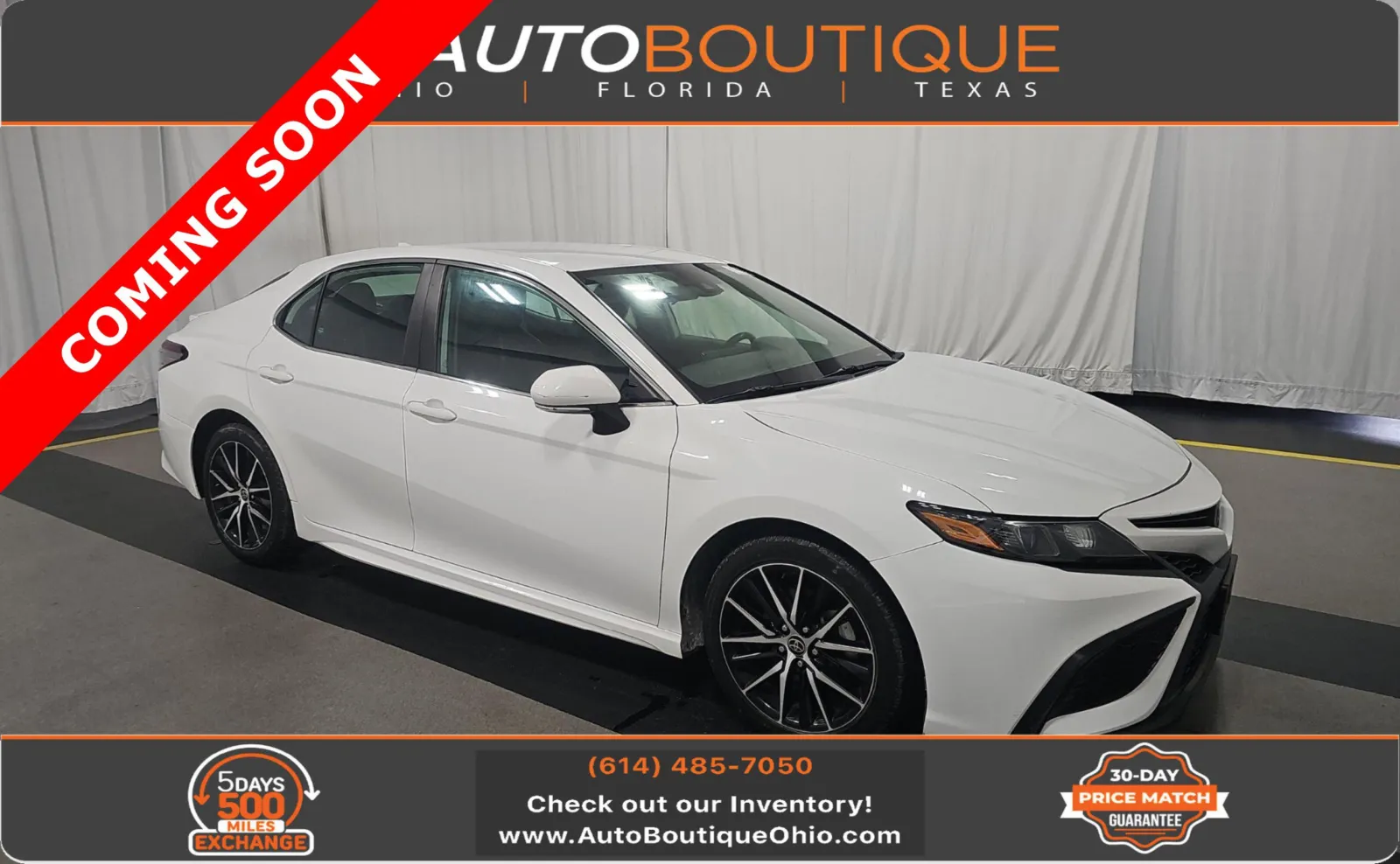 White 2022 Toyota Camry SE for sale in Columbus, OH