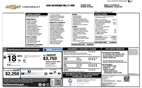 Photos of 2020 Chevrolet Silverado 1500 LT for sale in Columbus, OH at Auto Boutique Ohio