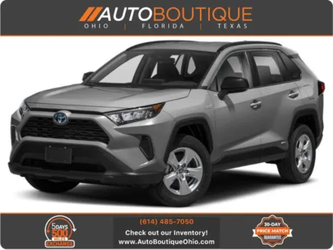 White 2022 Toyota RAV4 Hybrid LE for sale in Columbus, OH