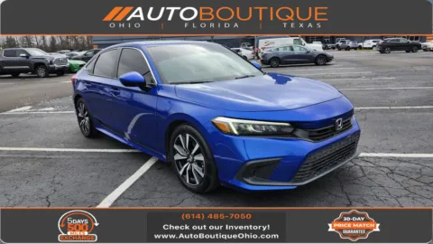 Blue 2022 Honda Civic Sedan EX for sale in Columbus, OH