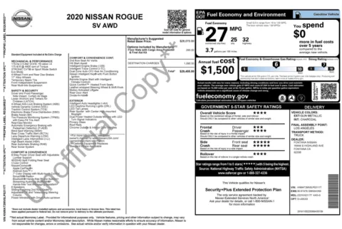 Photos of 2020 Nissan Rogue SV for sale in Columbus, OH at Auto Boutique Ohio