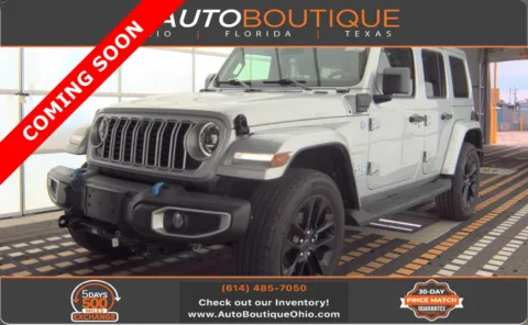 Silver 2024 Jeep Wrangler 4xe Sahara for sale in Columbus, OH