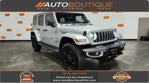 Silver 2024 Jeep Wrangler 4xe Sahara for sale in Columbus, OH