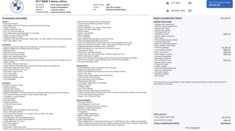 Photos of 2017 BMW 5 Series 530i xDrive for sale in Columbus, OH at Auto Boutique Ohio