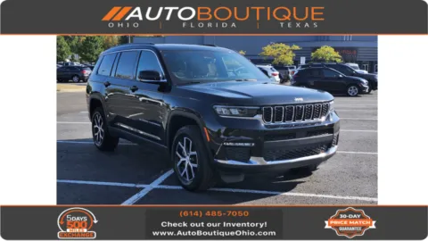 Black 2024 Jeep Grand Cherokee L Limited for sale in Columbus, OH