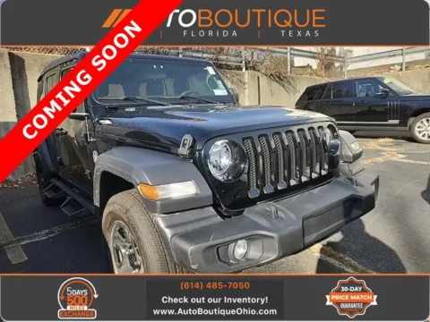 Black 2023 Jeep Wrangler Sport for sale in Columbus, OH
