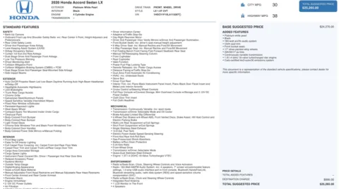 Photos of 2020 Honda Accord Sedan LX for sale in Columbus, OH at Auto Boutique Ohio