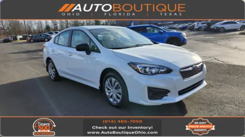 White 2019 Subaru Impreza 2.0i for sale in Columbus, OH