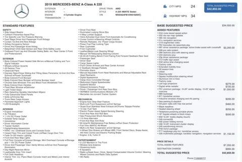 Photos of 2019 Mercedes-Benz A-Class A 220 for sale in Columbus, OH at Auto Boutique Ohio