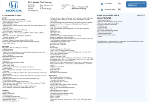 More photos of 2019 Honda Pilot Touring 7-Passenger at Auto Boutique Ohio, OH