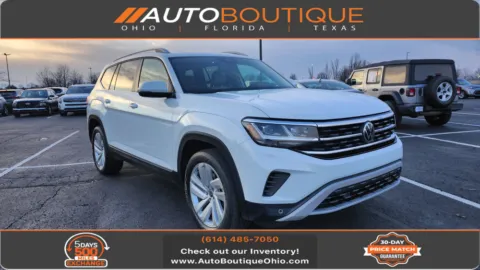 White 2021 Volkswagen Atlas 2.0T SEL for sale in Columbus, OH