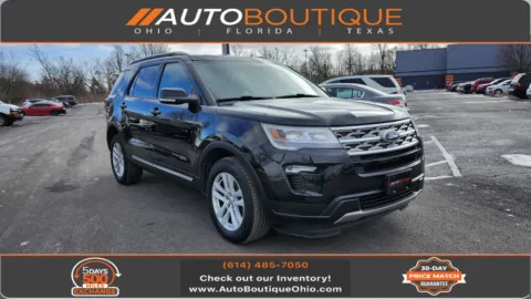 Black 2018 Ford Explorer XLT for sale in Columbus, OH