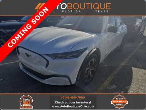 White 2021 Ford Mustang Mach-E Premium for sale in Columbus, OH
