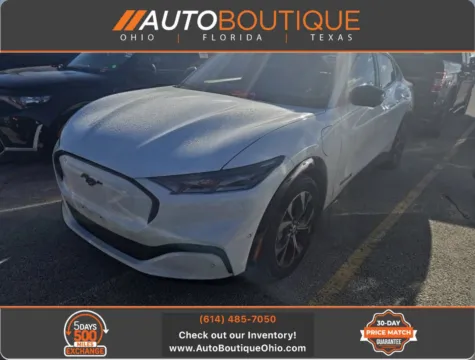 White 2021 Ford Mustang Mach-E Premium for sale in Columbus, OH