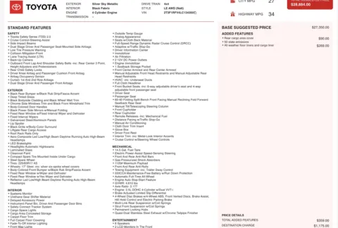 Photos of 2020 Toyota RAV4 LE for sale in Columbus, OH at Auto Boutique Ohio