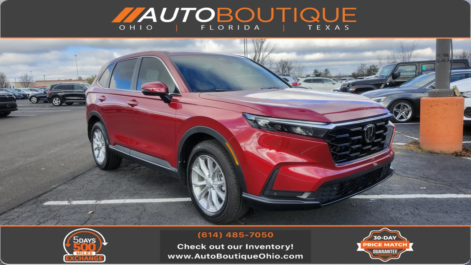 Red 2025 Honda CR-V EX-L for sale in Columbus, OH