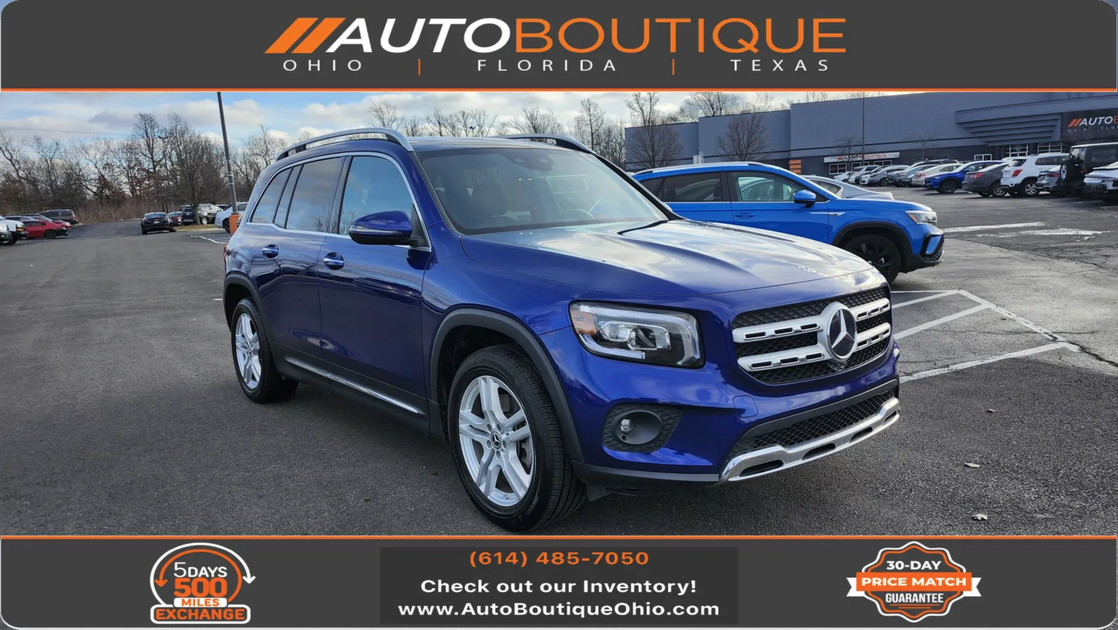 Gray 2021 Mercedes-Benz GLB 250 for sale in Columbus, OH