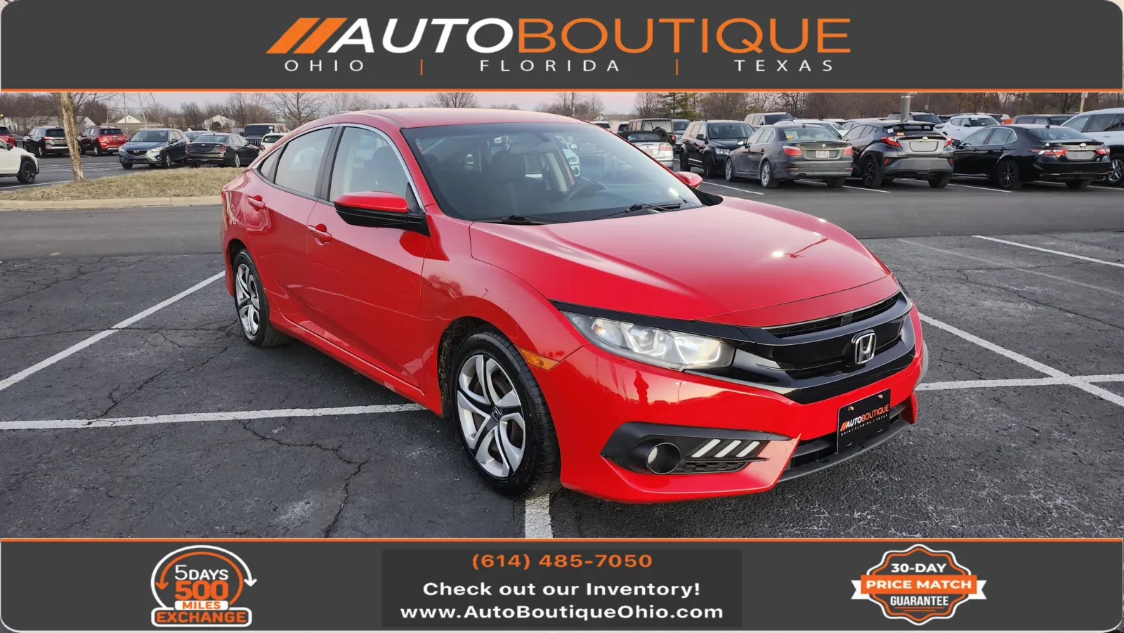 2016 Honda Civic Sedan LX for sale in Columbus, OH