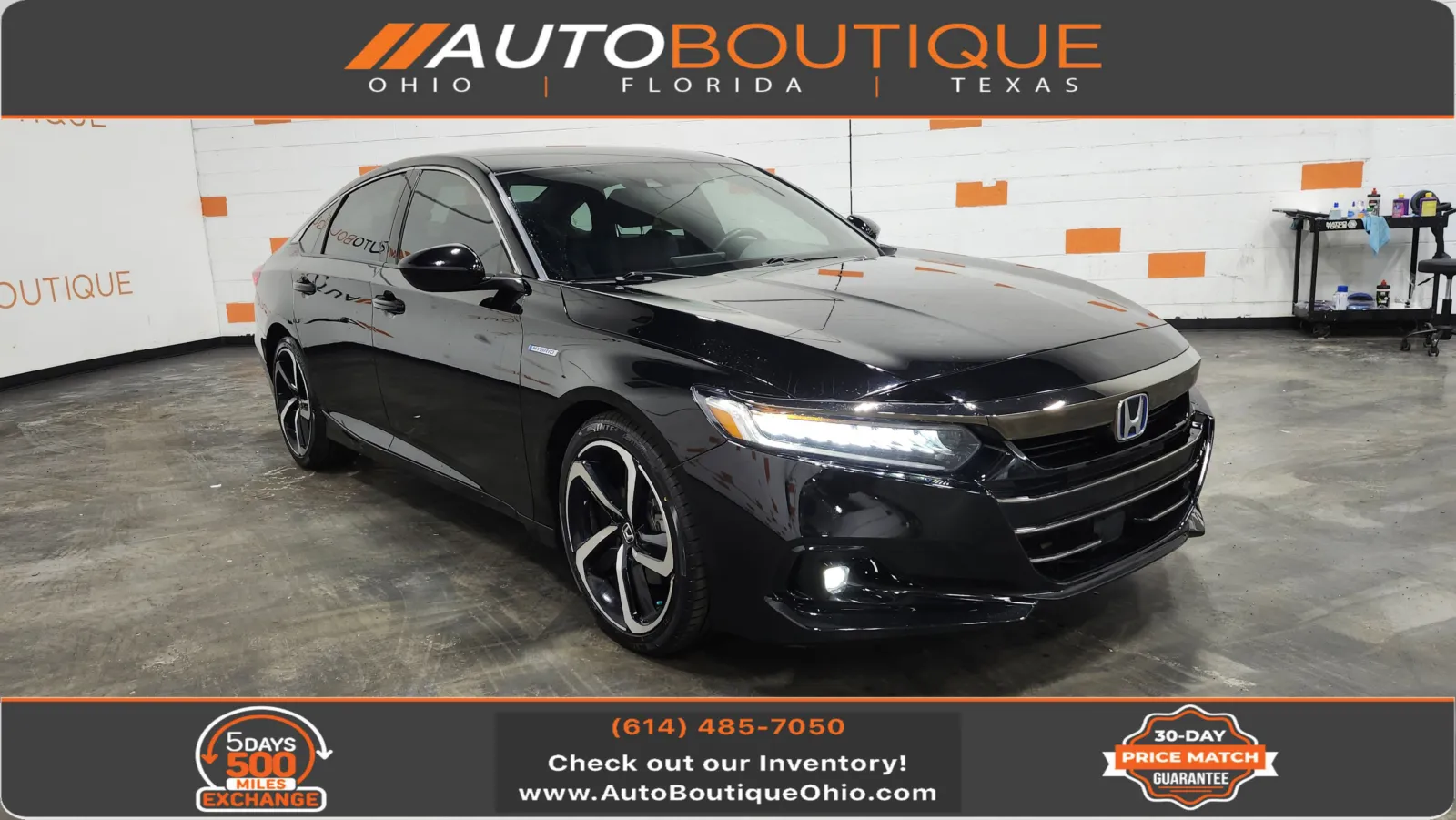 Black 2022 Honda Accord Hybrid Sport for sale in Columbus, OH