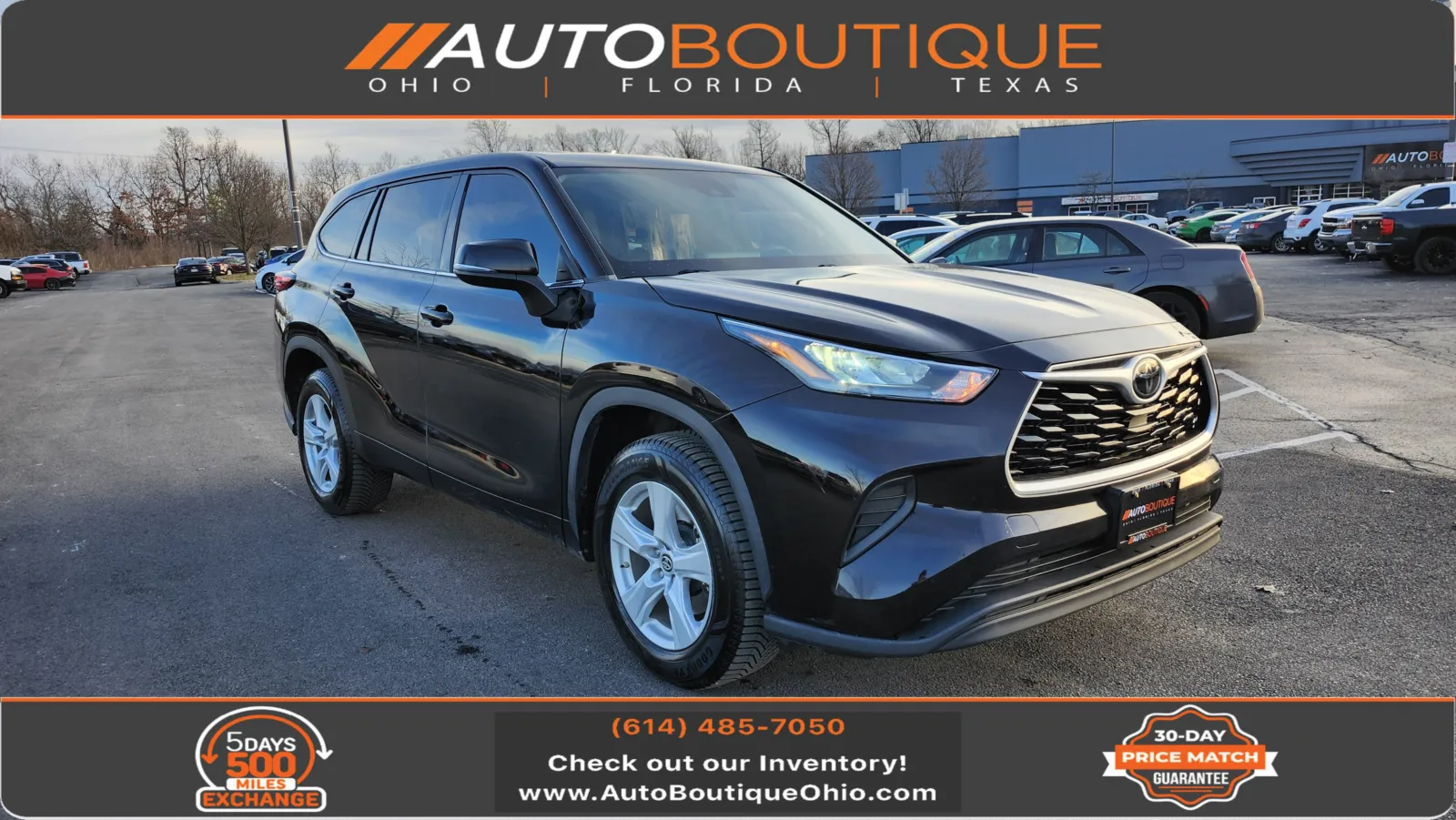 2020 Toyota Highlander L for sale in Columbus, OH