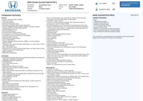 More photos of 2024 Honda Accord Hybrid EX-L at Auto Boutique Ohio, OH