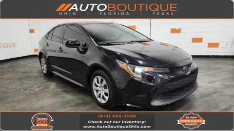 Black 2022 Toyota Corolla LE for sale in Columbus, OH