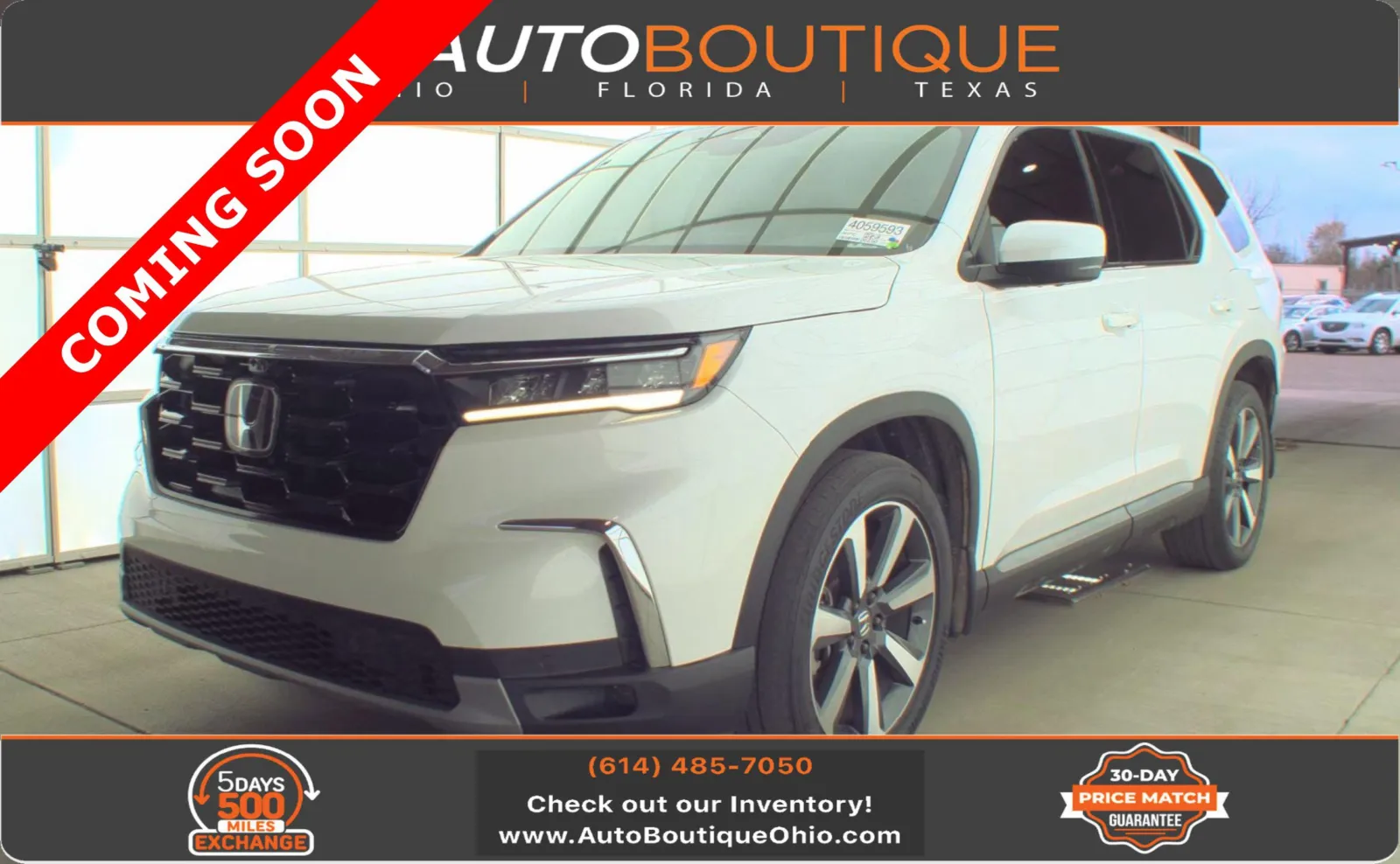 White 2023 Honda Pilot Elite for sale in Columbus, OH