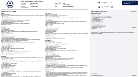 Photos of 2019 Volkswagen Tiguan S for sale in Columbus, OH at Auto Boutique Ohio