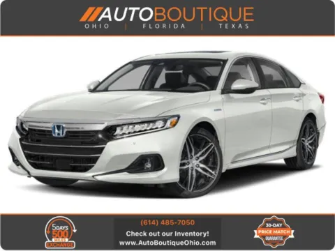 Blue 2021 Honda Accord Hybrid Touring for sale in Columbus, OH