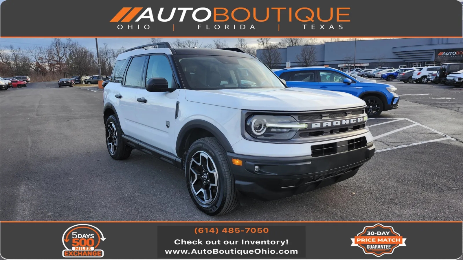 Blue 2023 Ford Bronco Sport Big Bend for sale in Columbus, OH