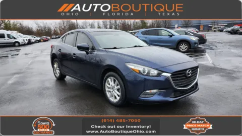 Blue 2018 Mazda Mazda3 4-Door Sport for sale in Columbus, OH