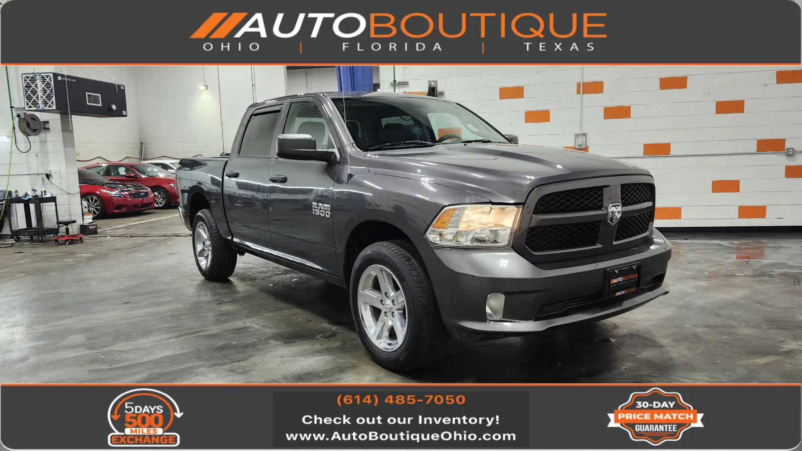 Gray 2017 Ram 1500 Express for sale in Columbus, OH